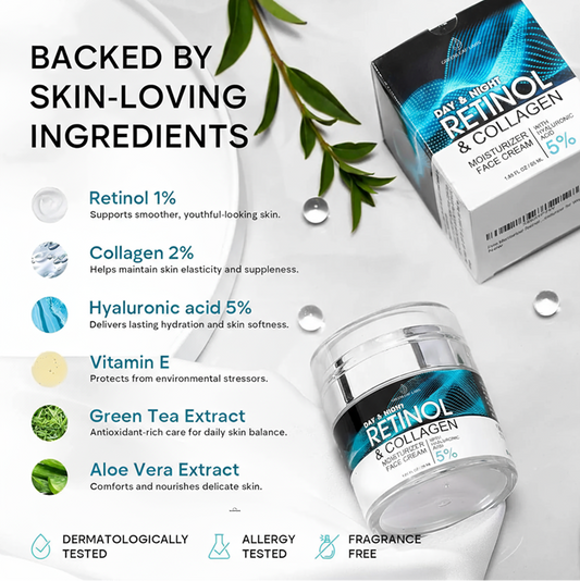 Collagen Face Cream with Retinol & Hyaluronic Acid